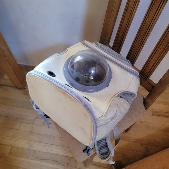 Cat Backpack, Pet Carrier, Cat Travel Carrier, Small Dog Backpack - Picture 4 of 7